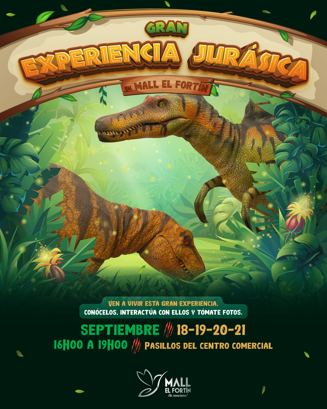 GRAN EXPERIENCIA JURÁSICA DESDE EL 18/09/2025 HASTA EL 21/09/2025 GRAN EXPERIENCIA JURÁSICA DESDE EL 18/09/2025 HASTA EL 21/09/2025